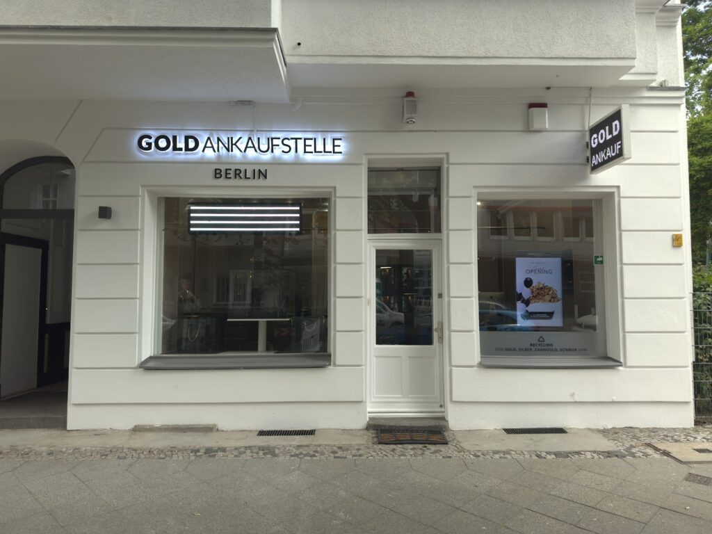 Goldankauf in der Nähe: die Goldankaufstelle Berlin in Charlottenburg